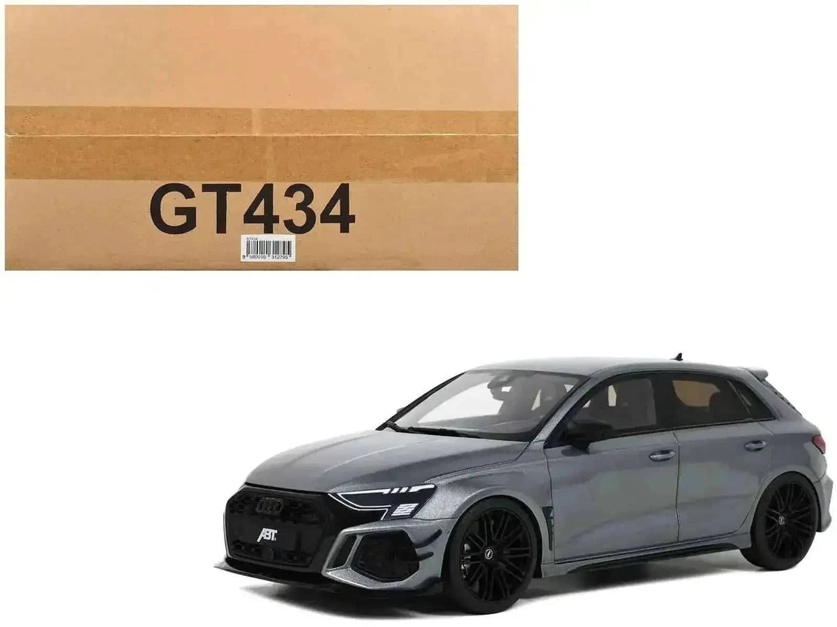 Audi ABT RS3-R Daytona Gray Metallic 1/18 Model Car by GT Spirit Cartsfy Inc.