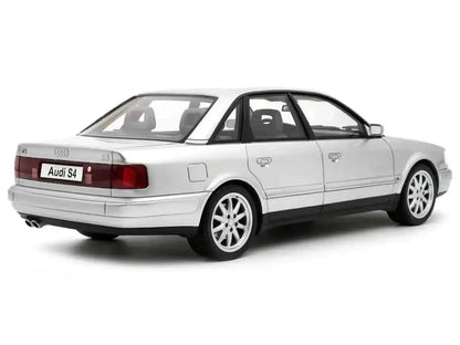 Audi S4 (C4) 4.2 V8 Crystal Silver Metallic Limited Edition to 2000 pieces Worldwide 1/18 Model Car by Otto Mobile Cartsfy Inc.