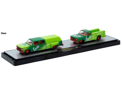 Auto Haulers "Soda" Set of 3 pieces Release 44 Limited Edition to 5750 pieces Worldwide 1/64 Diecast Model Cars by M2 Machines Cartsfy Inc.
