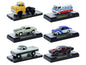 "Auto Meets" Set of 6 Cars IN DISPLAY CASES Release 93 Limited Edition 1/64 Diecast Model Cars by M2 Machines Miniature Motors Default Title Default Title-