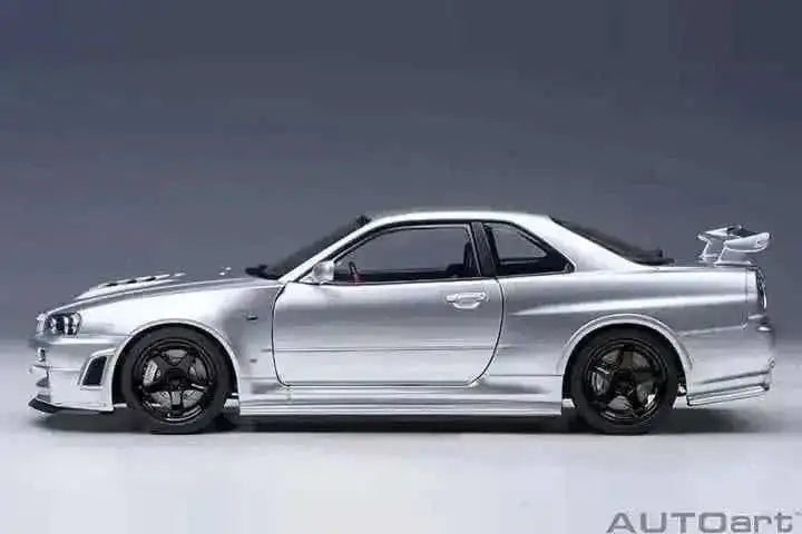 AUTOart 2001 Nissan Skyline GT-R (R34) Z-Tune Silver 1:18 Cartsfy Inc.