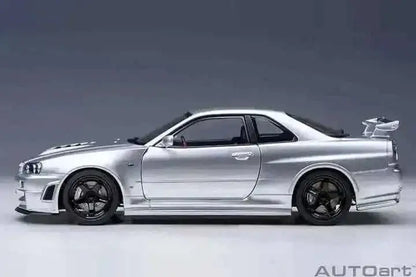 AUTOart 2001 Nissan Skyline GT-R (R34) Z-Tune Silver 1:18 Cartsfy Inc.