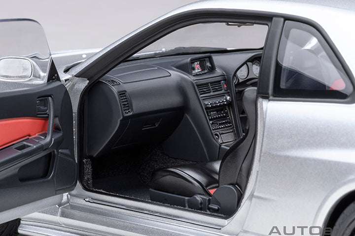 AUTOart 2001 Nissan Skyline GT-R (R34) Z-Tune Silver 1:18 Cartsfy Inc.