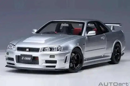 AUTOart 2001 Nissan Skyline GT-R (R34) Z-Tune Silver 1:18 Cartsfy Inc.