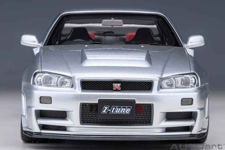 AUTOart 2001 Nissan Skyline GT-R (R34) Z-Tune Silver 1:18 Cartsfy Inc.