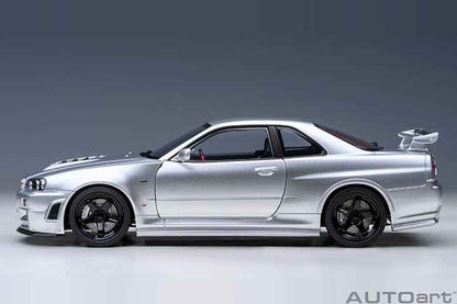 AUTOart 2001 Nissan Skyline GT-R (R34) Z-Tune Silver 1:18 Cartsfy Inc.