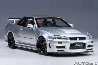 AUTOart 2001 Nissan Skyline GT-R (R34) Z-Tune Silver 1:18 Cartsfy Inc.
