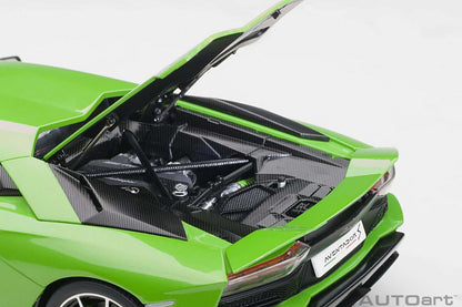 AUTOart 2017 Lamborghini Aventador S Verde Mantis (Pearl Green) 1:18 STM Diecast Default Title Default Title-