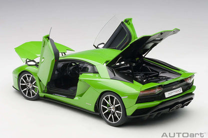 AUTOart 2017 Lamborghini Aventador S Verde Mantis (Pearl Green) 1:18 STM Diecast Default Title Default Title-