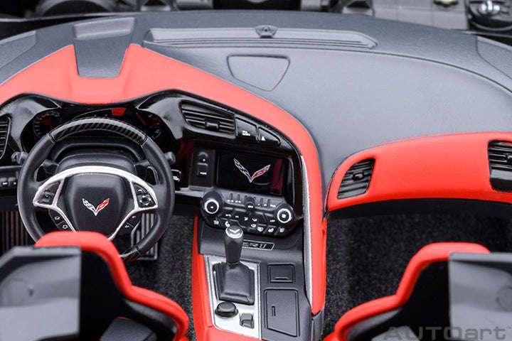 AUTOart 2019 Chevy Corvette ZR1 Ceramic Matrix Grey Metallic 1:18 STM Diecast Default Title Default Title-