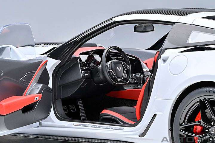 AUTOart 2019 Chevy Corvette ZR1 Ceramic Matrix Grey Metallic 1:18 STM Diecast Default Title Default Title-