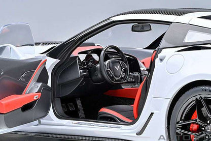 AUTOart 2019 Chevy Corvette ZR1 Ceramic Matrix Grey Metallic 1:18 STM Diecast Default Title Default Title-