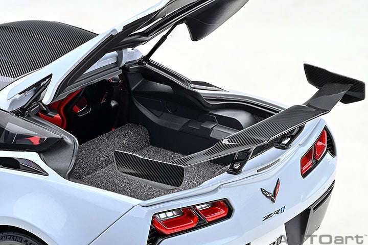 AUTOart 2019 Chevy Corvette ZR1 Ceramic Matrix Grey Metallic 1:18 STM Diecast Default Title Default Title-