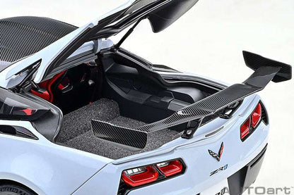 AUTOart 2019 Chevy Corvette ZR1 Ceramic Matrix Grey Metallic 1:18 STM Diecast Default Title Default Title-