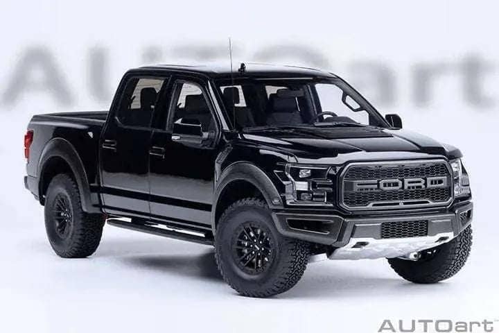 AUTOart 2019 Ford F-150 Raptor Supercrew Agate Black 1:18 STM Diecast Default Title Default Title-