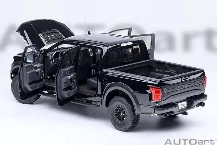 AUTOart 2019 Ford F-150 Raptor Supercrew Agate Black 1:18 STM Diecast Default Title Default Title-