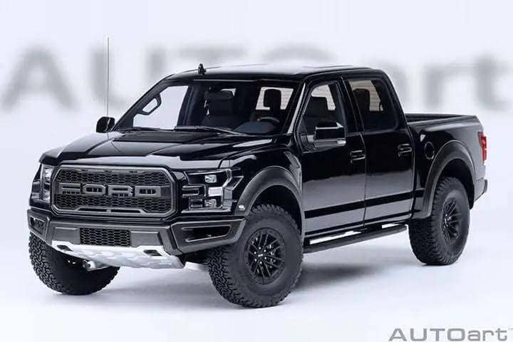 AUTOart 2019 Ford F-150 Raptor Supercrew Agate Black 1:18 STM Diecast Default Title Default Title-