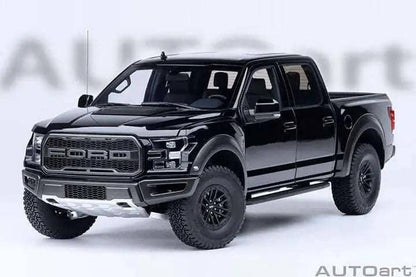 AUTOart 2019 Ford F-150 Raptor Supercrew Agate Black 1:18 STM Diecast Default Title Default Title-