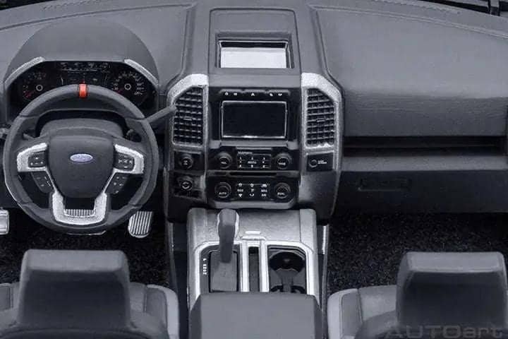 AUTOart 2019 Ford F-150 Raptor Supercrew Agate Black 1:18 STM Diecast Default Title Default Title-