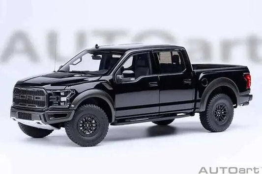 AUTOart 2019 Ford F-150 Raptor Supercrew Agate Black 1:18 diecast model