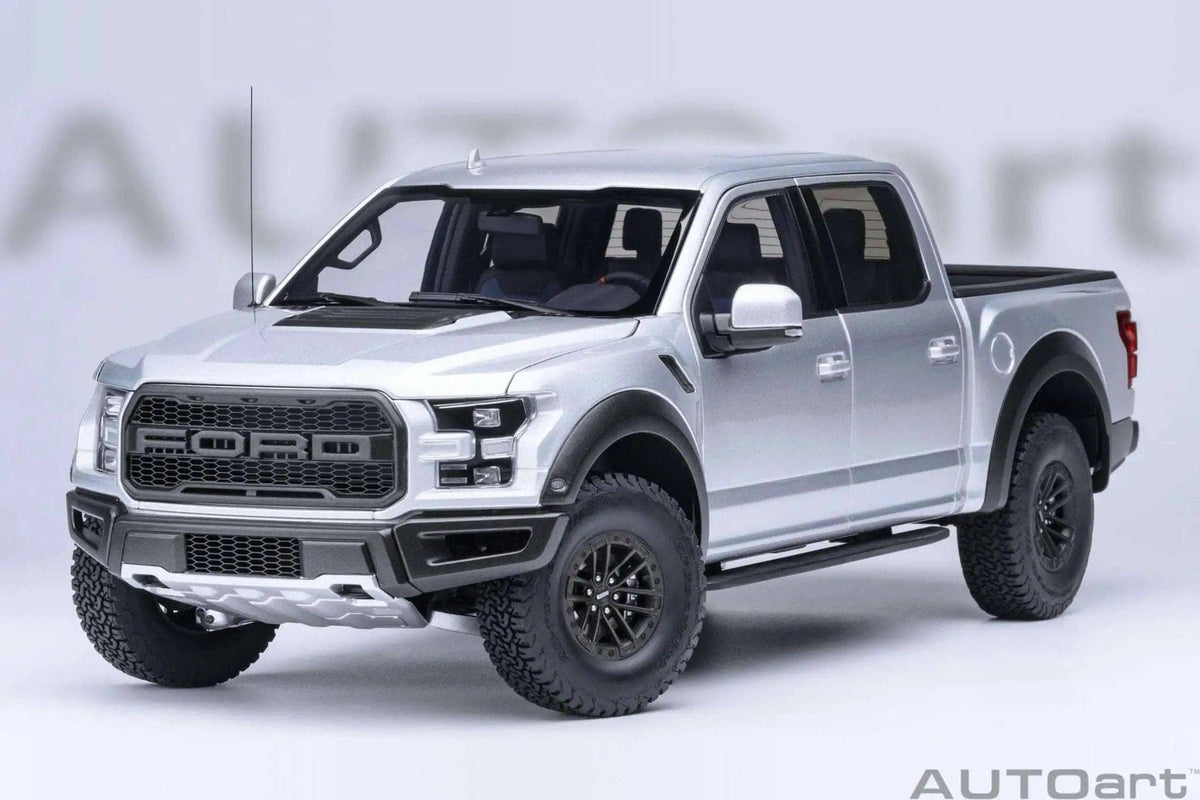 AUTOart 2019 Ford F-150 Raptor Supercrew Ingot Silver 1:18 STM Diecast Default Title Default Title-