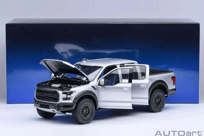 AUTOart 2019 Ford F-150 Raptor Supercrew Ingot Silver 1:18 Cartsfy Inc.