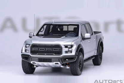 AUTOart 2019 Ford F-150 Raptor Supercrew Ingot Silver 1:18 Cartsfy Inc.
