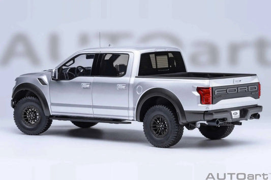 AUTOart 2019 Ford F-150 Raptor Supercrew Ingot Silver 1:18 STM Diecast Default Title Default Title-