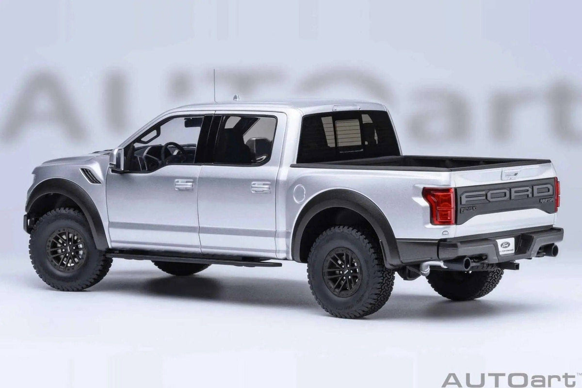 AUTOart 2019 Ford F-150 Raptor Supercrew Ingot Silver 1:18 STM Diecast Default Title Default Title-