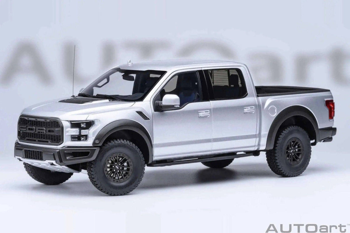 AUTOart 2019 Ford F-150 Raptor Supercrew Ingot Silver 1:18 model
