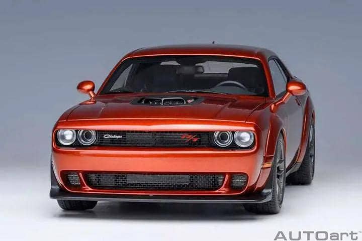 AUTOart 2022 Dodge Challenger R/T Scat Pack Widebody Sinamon Stick 1:18 STM Diecast Default Title Default Title-