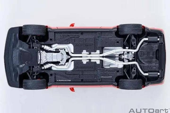 AUTOart 2022 Dodge Challenger SRT Jailbreak TorRed 1:18 STM Diecast Default Title Default Title-