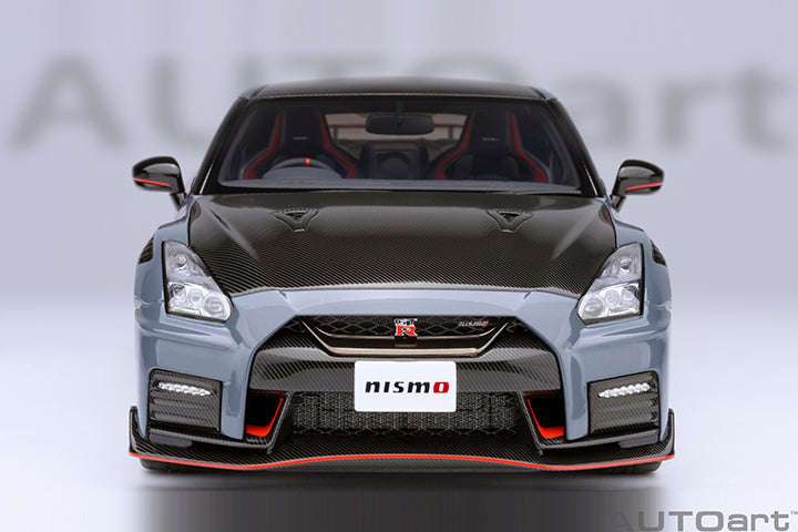 AUTOart 2022 Nissan Skyline GT-R (R35) Nismo Special Edition Nismo Stealth Gray 1:18 STM Diecast Default Title Default Title-