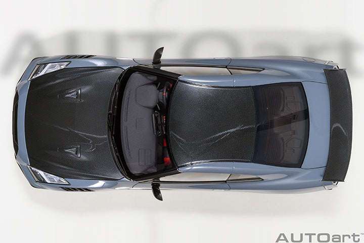 AUTOart 2022 Nissan Skyline GT-R (R35) Nismo Special Edition Nismo Stealth Gray 1:18 STM Diecast Default Title Default Title-