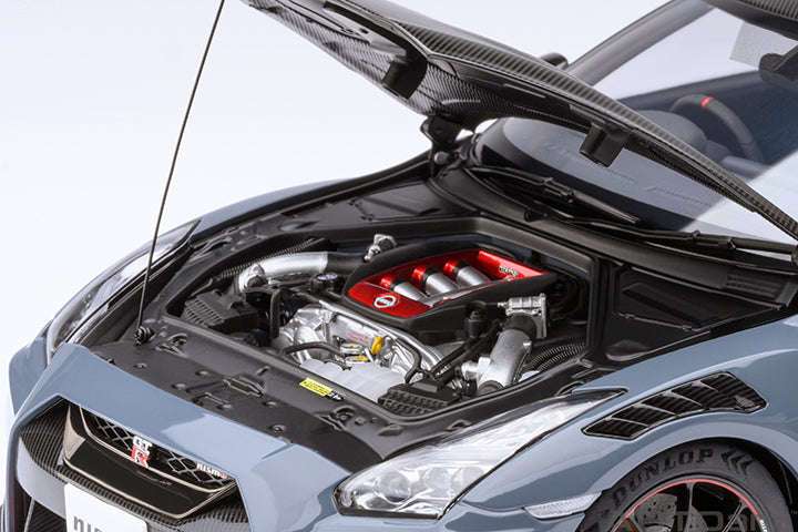 AUTOart 2022 Nissan Skyline GT-R (R35) Nismo Special Edition Nismo Stealth Gray 1:18 STM Diecast Default Title Default Title-
