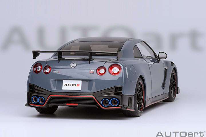 AUTOart 2022 Nissan Skyline GT-R (R35) Nismo Special Edition Nismo Stealth Gray 1:18 STM Diecast Default Title Default Title-