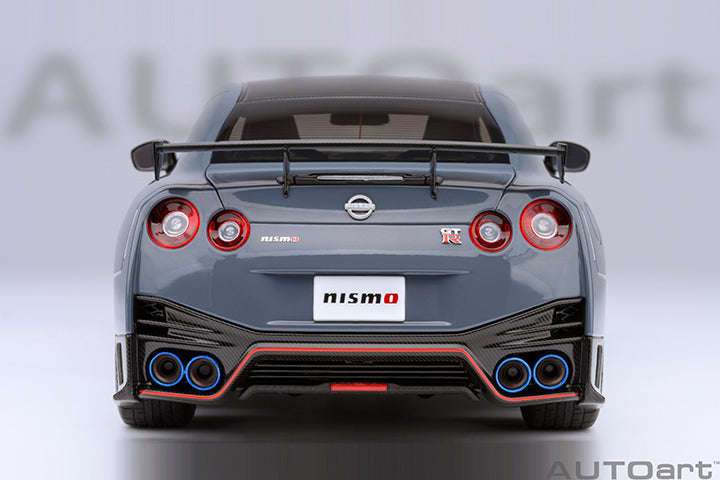 AUTOart 2022 Nissan Skyline GT-R (R35) Nismo Special Edition Nismo Stealth Gray 1:18 STM Diecast Default Title Default Title-