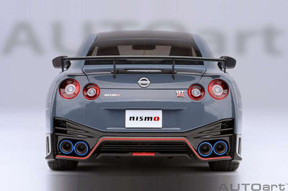 AUTOart 2022 Nissan Skyline GT-R (R35) Nismo Special Edition Nismo Stealth Gray 1:18 STM Diecast Default Title Default Title-