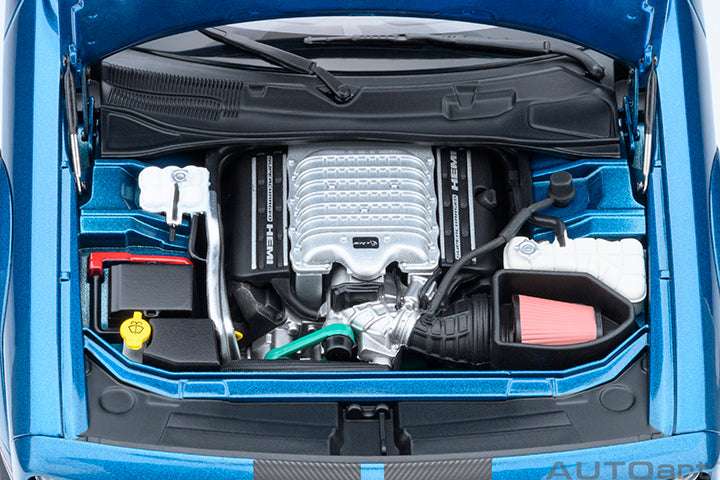 AUTOart 2023 Dodge Challenger SRT Super Stock Frostbite Blue 1:18 Cartsfy Inc.
