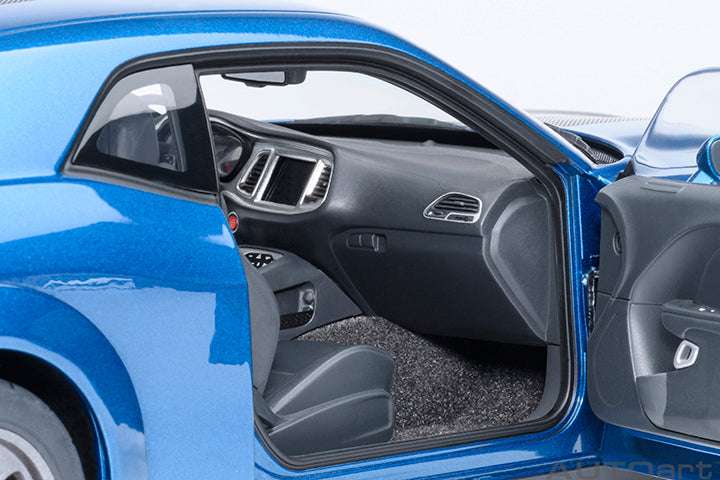 AUTOart 2023 Dodge Challenger SRT Super Stock Frostbite Blue 1:18 Cartsfy Inc.