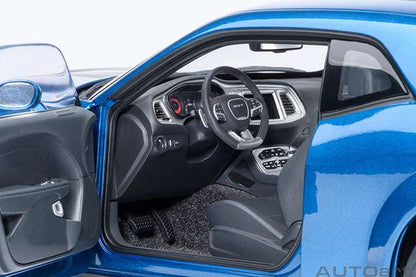 AUTOart 2023 Dodge Challenger SRT Super Stock Frostbite Blue 1:18 Cartsfy Inc.