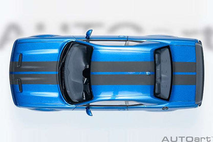 AUTOart 2023 Dodge Challenger SRT Super Stock Frostbite Blue 1:18 Cartsfy Inc.