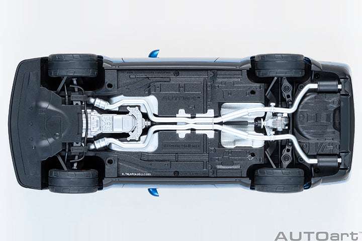 AUTOart 2023 Dodge Challenger SRT Super Stock Frostbite Blue 1:18 Cartsfy Inc.