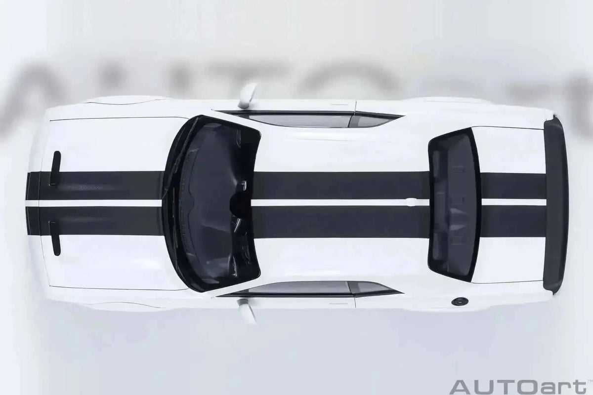 AUTOart 2023 Dodge Challenger SRT Super Stock Knuckle White 1:18 Cartsfy Inc.