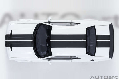 AUTOart 2023 Dodge Challenger SRT Super Stock Knuckle White 1:18 STM Diecast Default Title Default Title-