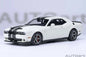 AUTOart 2023 Dodge Challenger SRT Super Stock Knuckle White 1:18 Scale Model