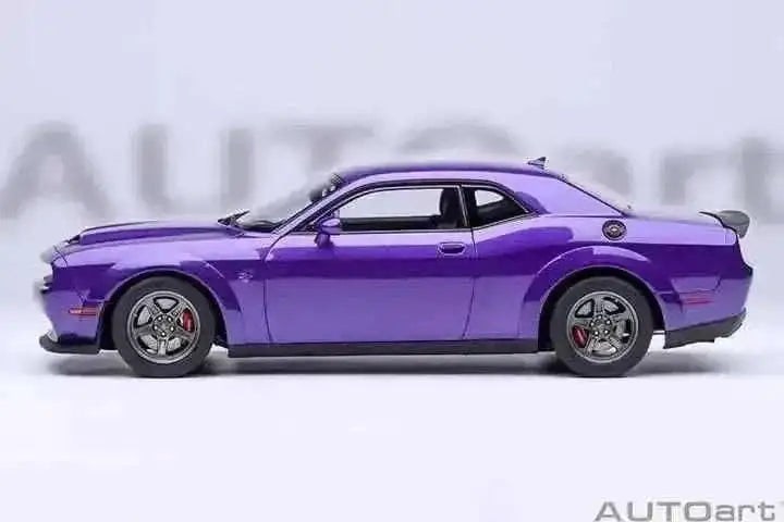 AUTOart 2023 Dodge Challenger SRT Super Stock Plum Crazy (Purple) 1:18 Cartsfy Inc.