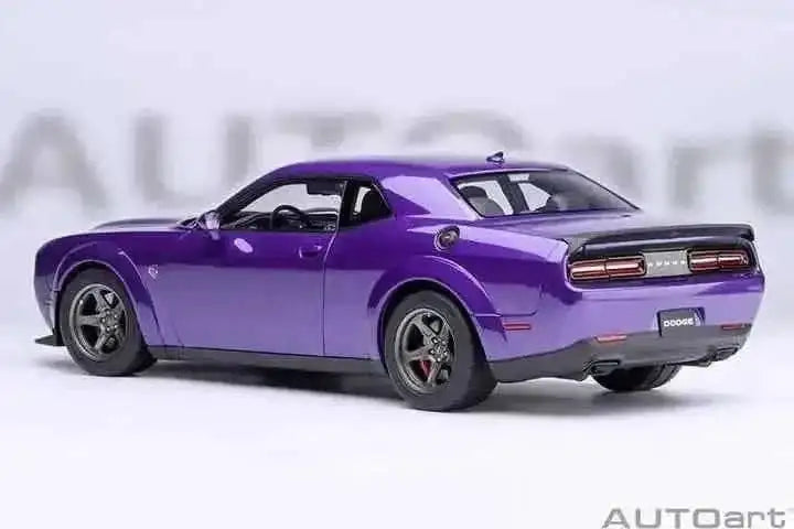 AUTOart 2023 Dodge Challenger SRT Super Stock Plum Crazy (Purple) 1:18 Cartsfy Inc.