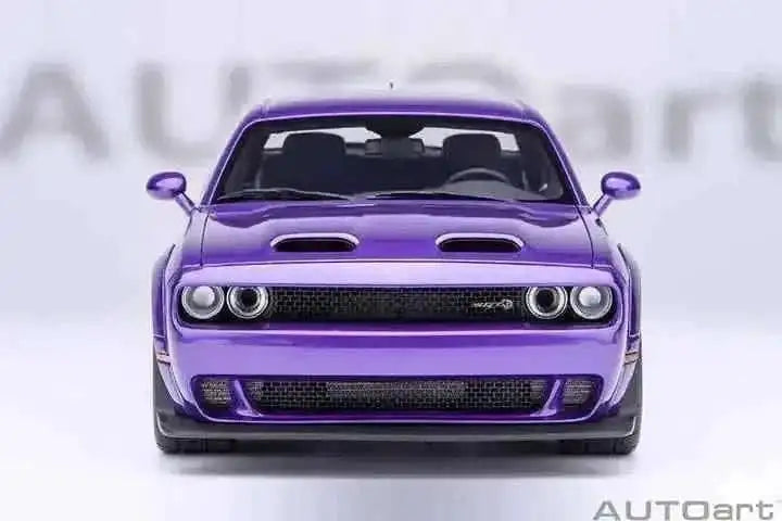 AUTOart 2023 Dodge Challenger SRT Super Stock Plum Crazy (Purple) 1:18 Cartsfy Inc.