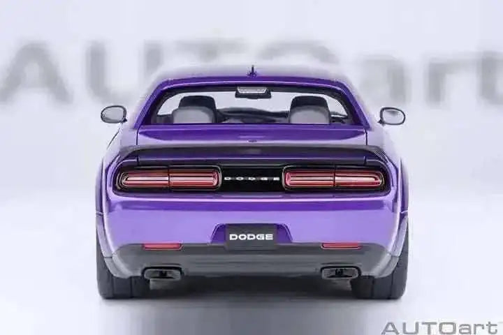 AUTOart 2023 Dodge Challenger SRT Super Stock Plum Crazy (Purple) 1:18 Cartsfy Inc.